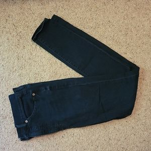Express Dark Wash Skinny Jeans